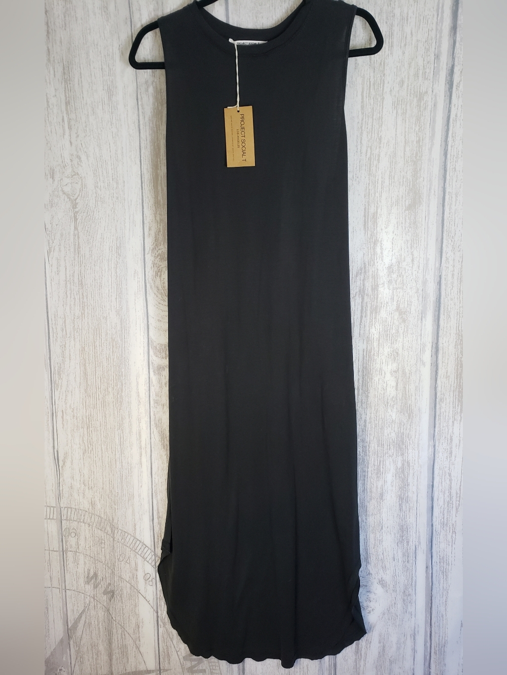 Project Social T Urban Outfitters Sleeveless Knit Dress Lyocell Medium New NWT